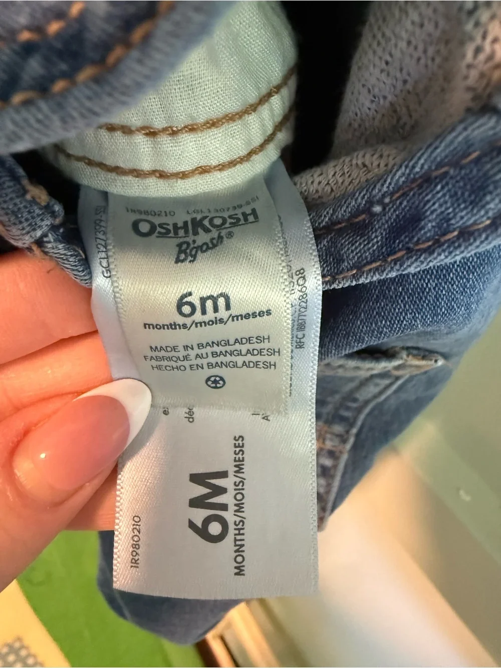 OshKosh B'gosh Denim Blue Kids Overalls
